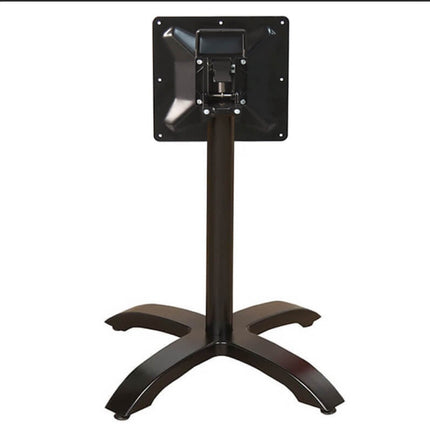 Gastro Tisch Kophenhag Weiss mit Klapprahmen 69cm*69cm