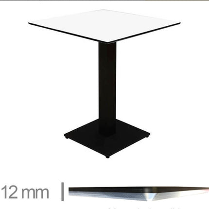 Gastro Tisch Kophenhag Weiß 69cm*69cm