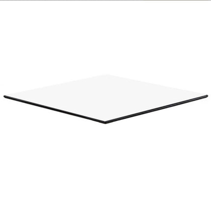Gastro Tisch Kophenhag Weiss mit Klapprahmen 69cm*69cm