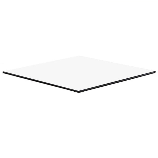 Gastro Tisch Kophenhag Weiss mit Klapprahmen 69cm*69cm