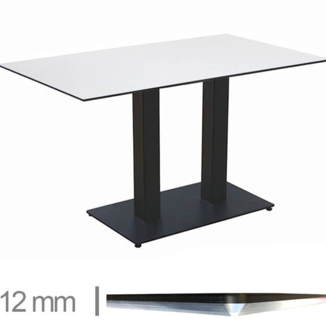 Gastro Tisch Kophenhag Weiß 69cm*120cm