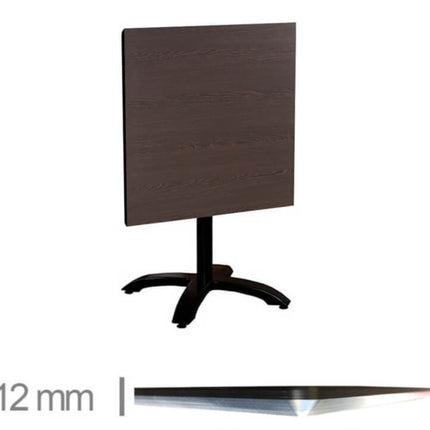 Gastro Tisch Kopenhag Wegne mit Klapprahmen 69cm*69cm