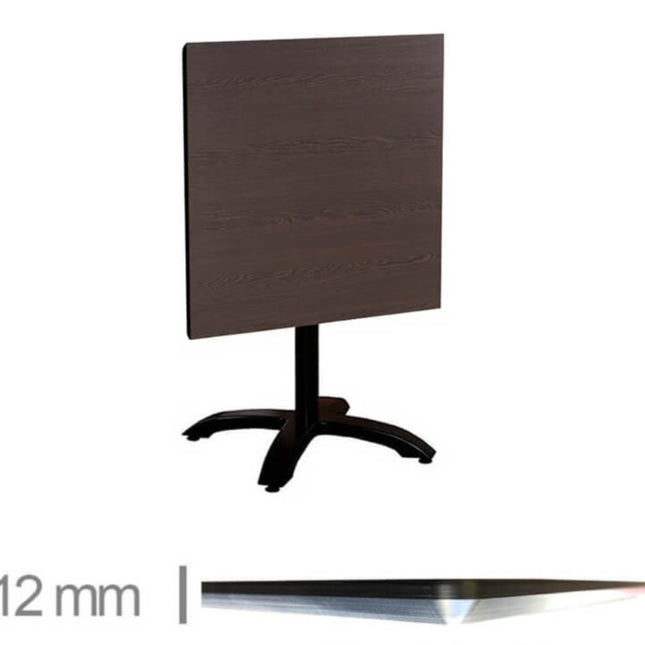 Gastro Tisch Kopenhag Wegne mit Klapprahmen 69cm*69cm