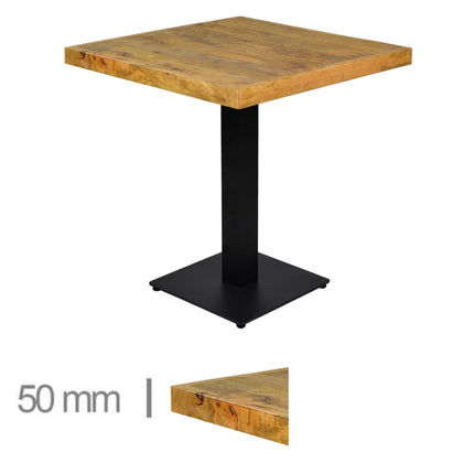 Gastro Tisch Mango 70cm*70cm