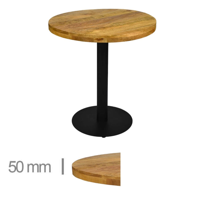 Gastro Rund Tisch Mango 70cm