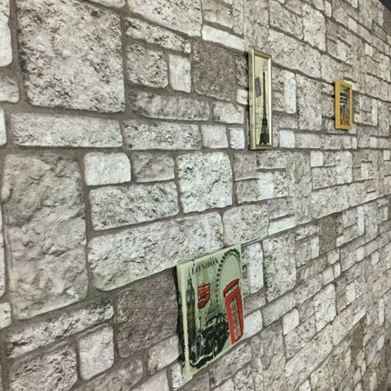 Steinstreifen 3D-Wandplatte EPS K4 Barock Grau – Isolierend – Für Innen/Außen – 100x50x2cm
