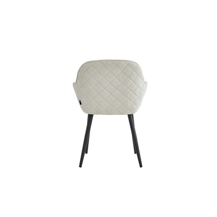 2 Stück Esszimmerstuhl - Metropol - Beige - Linen