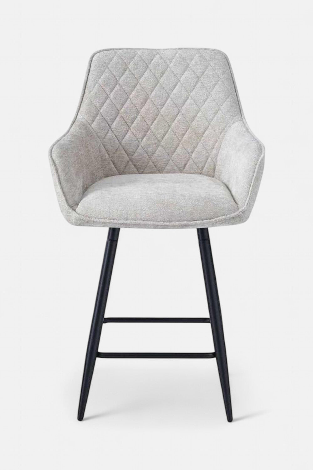 Belissima barkruk - Beige chenille