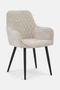 Beverly Eetkamerstoel - Beige Chenille