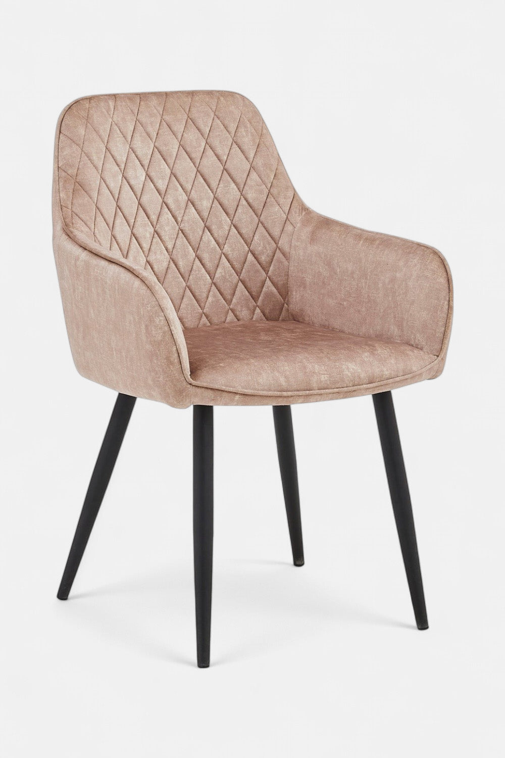 Eetkamerstoel Beverly - Adore Champagne fluweel
