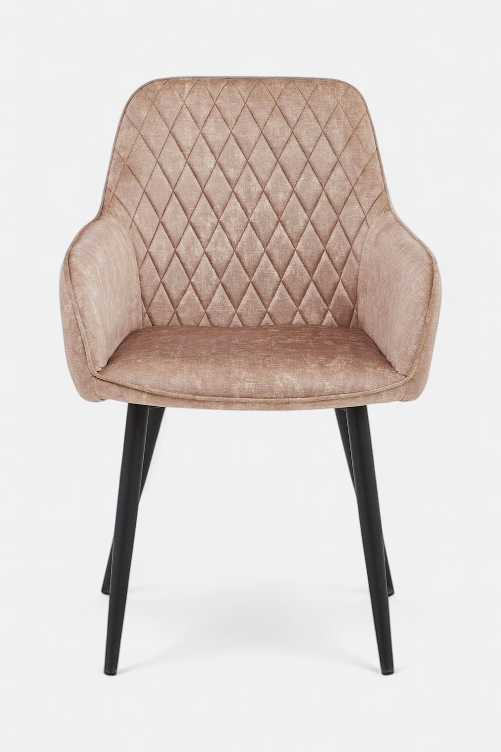 Eetkamerstoel Beverly - Adore Champagne fluweel