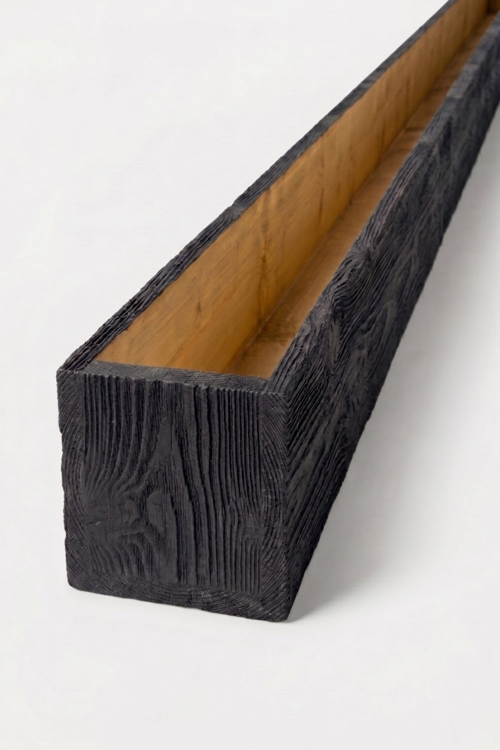 Decoratieve balk - Hout Zwart