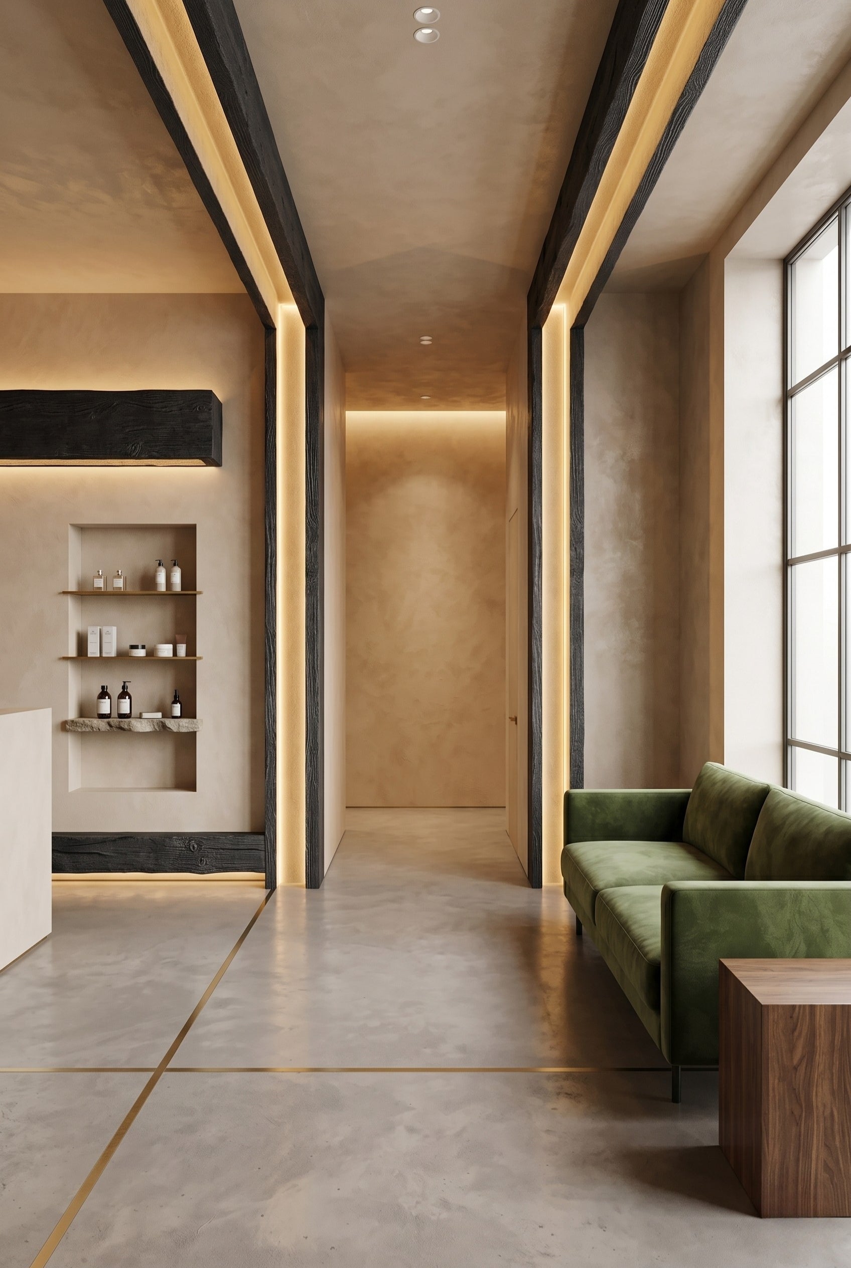 Decoratieve balk - Hout Zwart