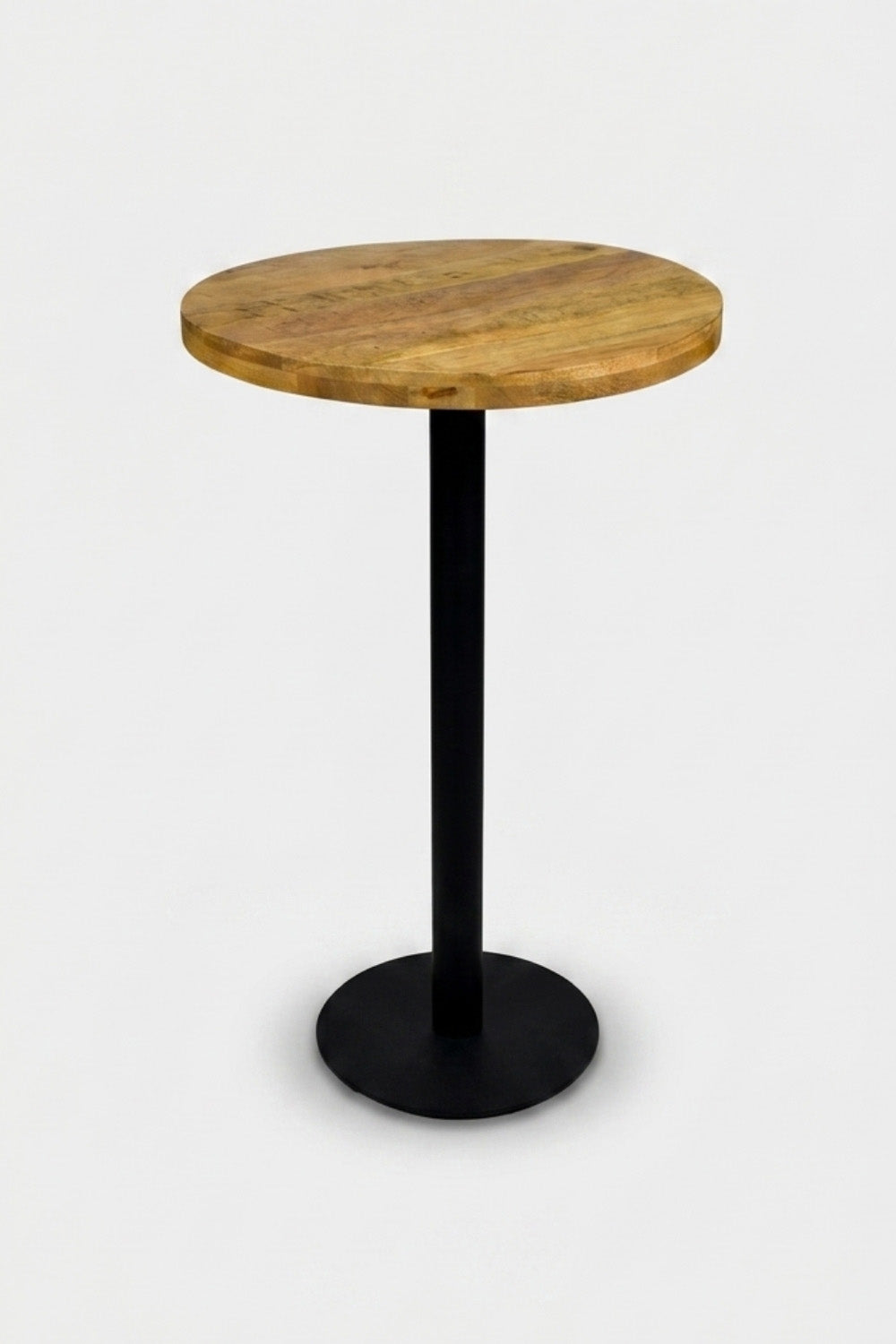 Dolfijn gastro-staandetafel - mangohoutlook - Ø 70 cm