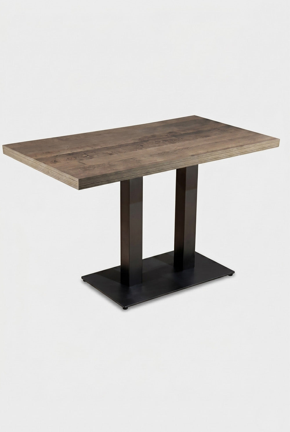 Dolphin Gastrotafel - Donkerbruin Houtlook - 70 x 120 cm