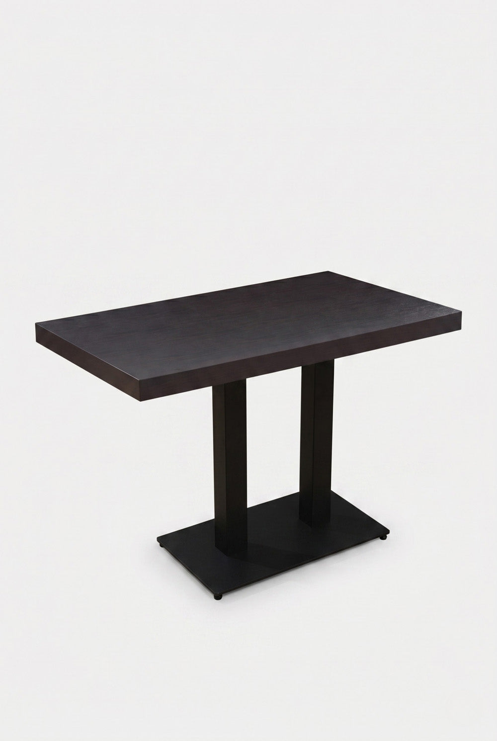 Dolfijn Gastrotafel - Zwart Houtlook - 70 x 120 cm