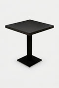 Dolphin horecatafel - Zwart houtlook - 70 x 70 cm