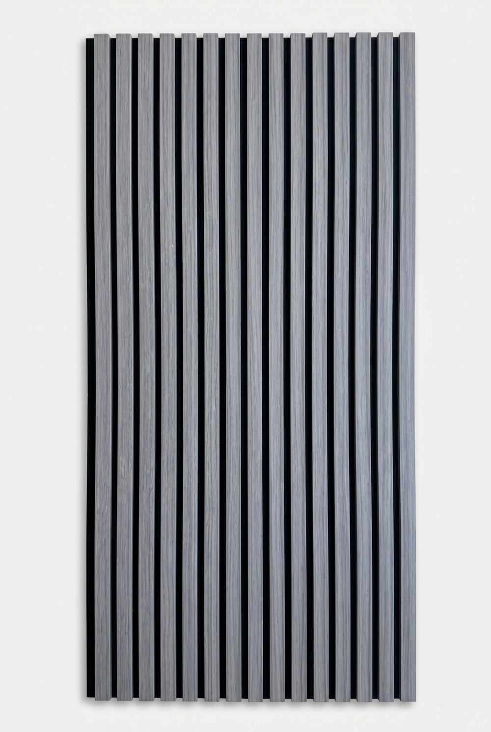 Eiken Grijs - MDF & Vilt & 3-zijdig fineer - Akoestische panelen - 60 x 270 x 2 cm
