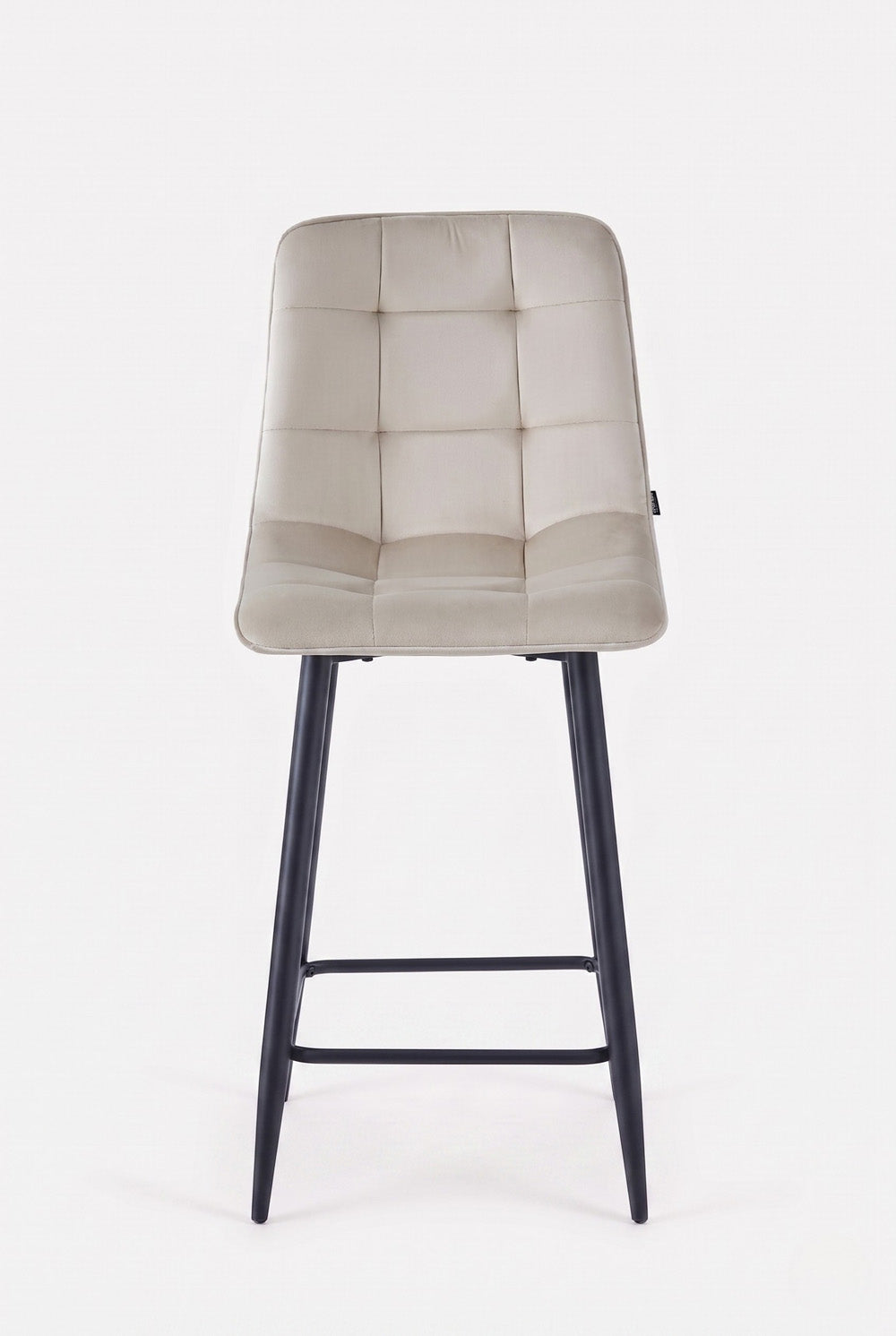 Ela Barhocker - Beige Samt