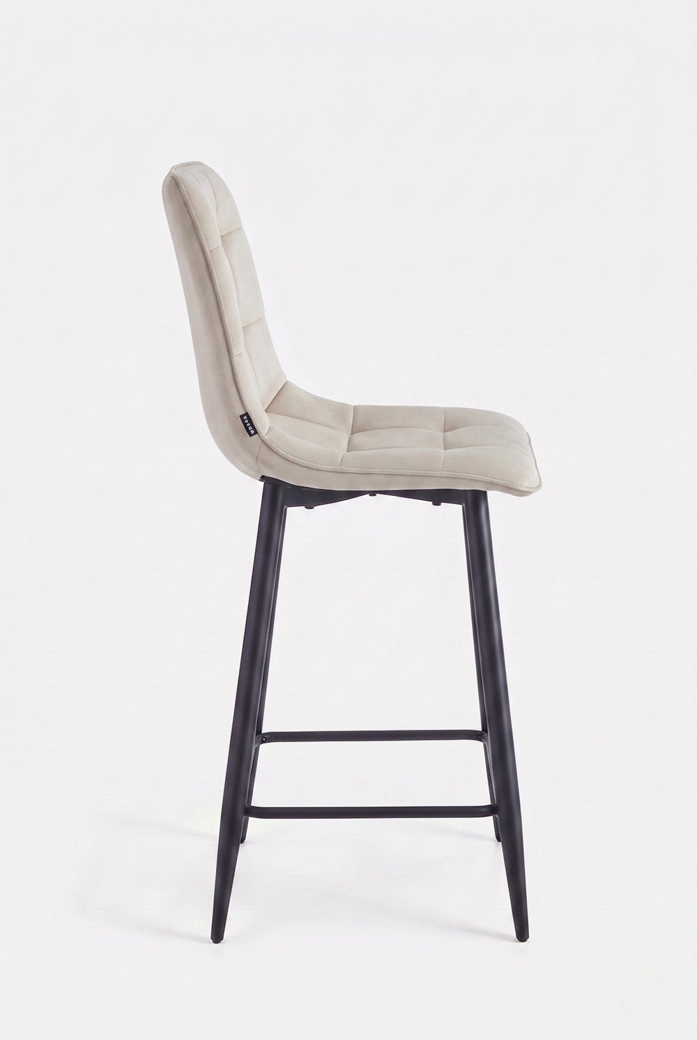 Ela Barhocker - Beige Samt