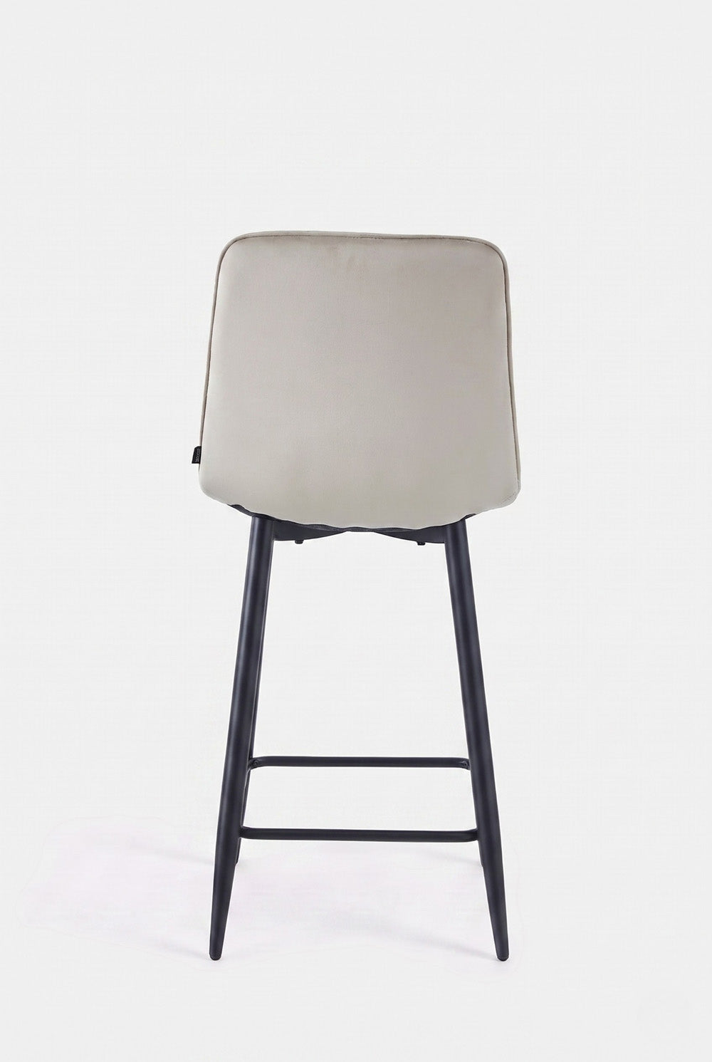 Ela Barhocker - Beige Samt