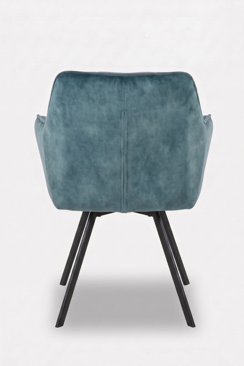 Hobbs eetkamerstoel - Blauw Adore fluweel