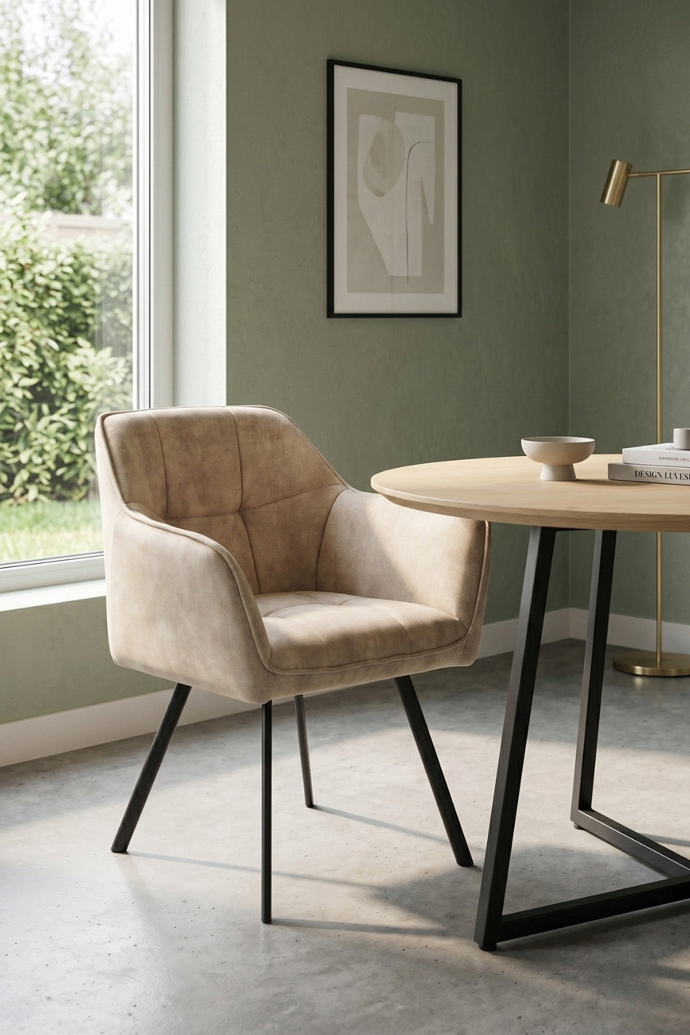 Hobbs eetkamerstoel - Teupe Adore velvet