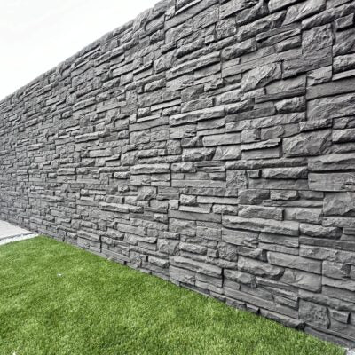Colorado Schwarz – Ziegelsteinstreifen 3D Wandpaneel
116x59x4.4cm