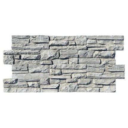 Colorado Hellgrau – Backsteinstreifen 3D Wandpaneel
116x59x4.4cm