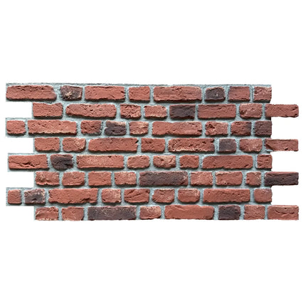 Kloostermoppen – Backsteinstreifen 3D Wandpaneel
116x59x2.8cm