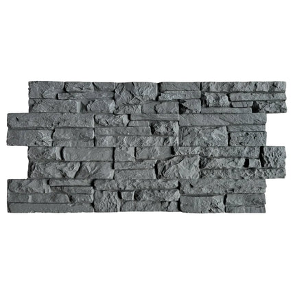 Colorado Schwarz – Ziegelsteinstreifen 3D Wandpaneel
116x59x4.4cm