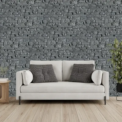 Colorado Schwarz – Ziegelsteinstreifen 3D Wandpaneel
116x59x4.4cm
