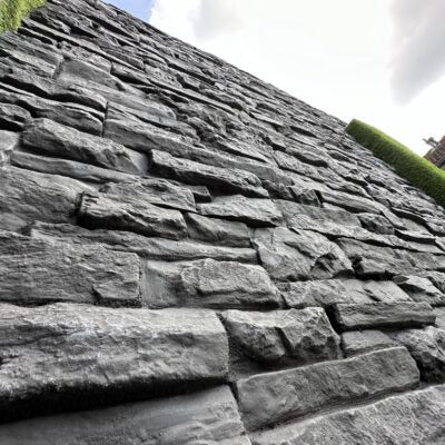 Colorado Schwarz – Ziegelsteinstreifen 3D Wandpaneel
116x59x4.4cm