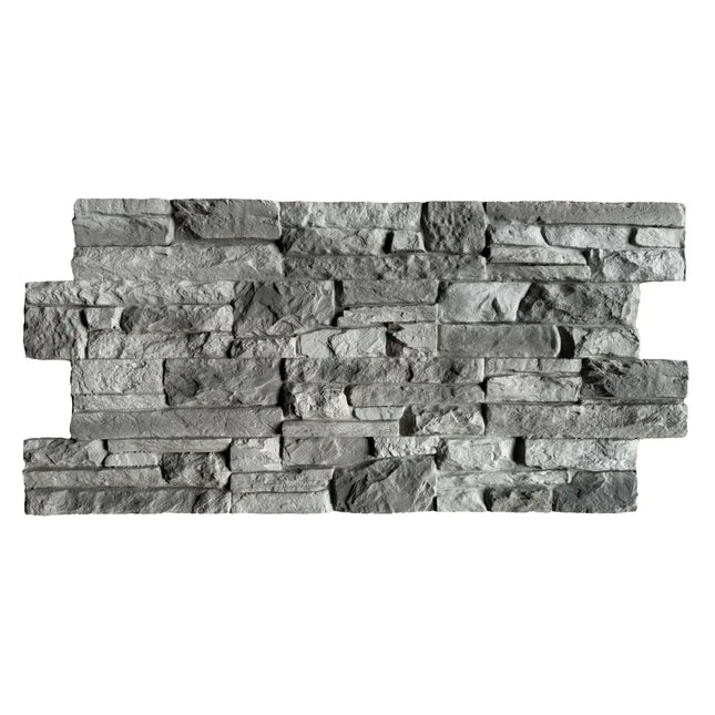 Colorado Grau – Ziegelsteinstreifen 3D Wandpaneel
116x59x4.4cm