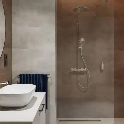 SPC Wandpaneel - Marmoroptik Rostig 
120x60x0.3cm