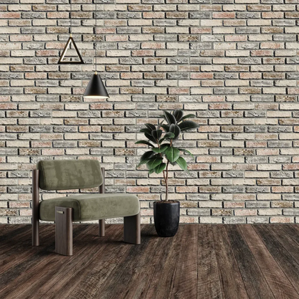 Artisan Brick – Baksteenstrips 3D Wandpaneel
116x59x2cm