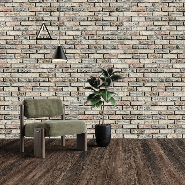 Artisan Brick – Baksteenstrips 3D Wandpaneel
116x59x2cm