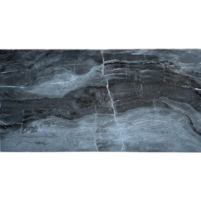 SPC Wandpaneel -Marmoroptik Dark Stone-120x60x0.3cm