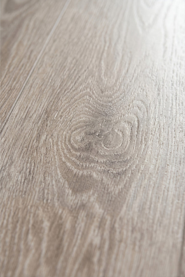 SPC Klick-Vinylboden - Fuji - Hellgraue Holzoptik - 5mm