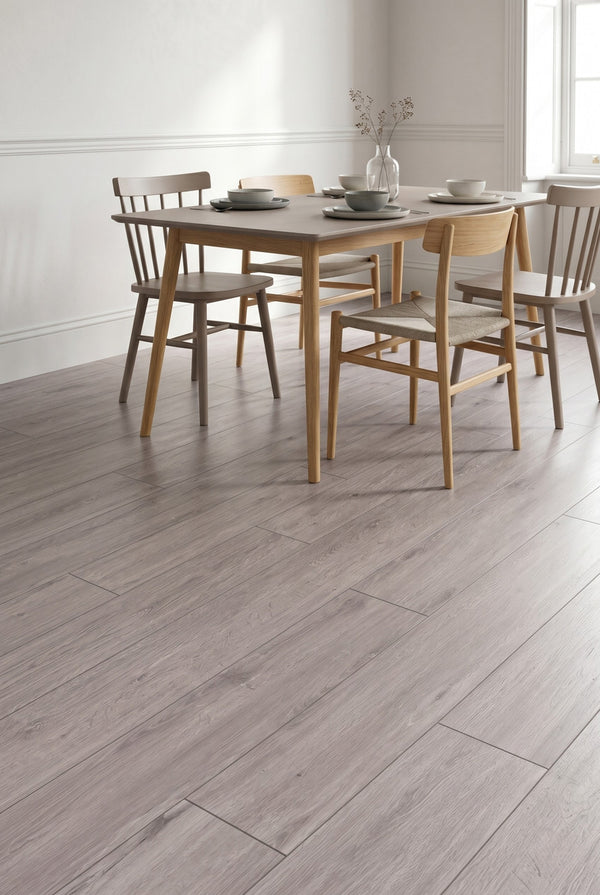 SPC Klick-Vinylboden - Kiso - Greige Holzoptik - 5mm
