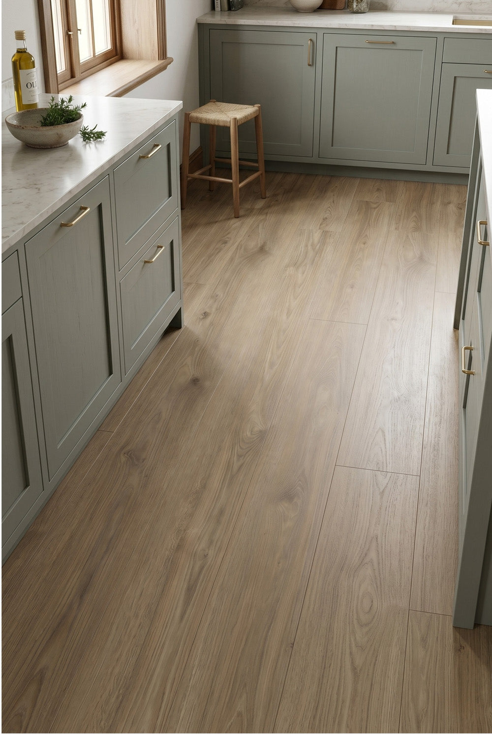 SPC klikvinylvloer - Nova - Zandbruine houtlook - 6mm