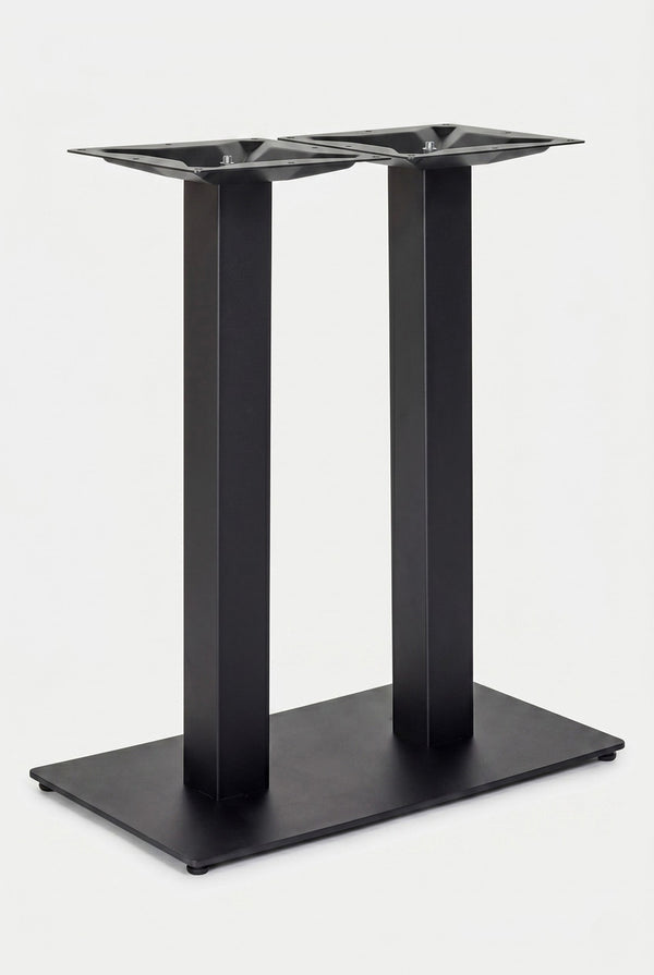 Kopenhagen Gastro-Tisch - Schwarzbraun Holzoptik - 69 x 120 cm