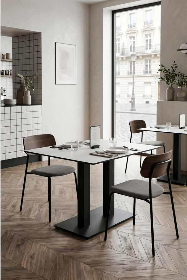 Kopenhagen Gastro-Tisch - Weiß - 69 x 120 cm
