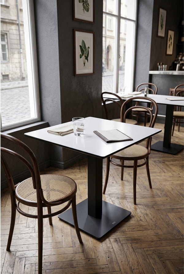 Kopenhagen Gastro-Tisch - Weiß - 69 x 69 cm