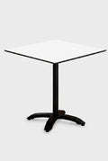 Kopenhagen Gastrotafel - wit - 69 x 69 cm - met inklapbaar onderstel