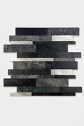 Mosaikfliese - Linear Anthrazit - Selbstklebend
