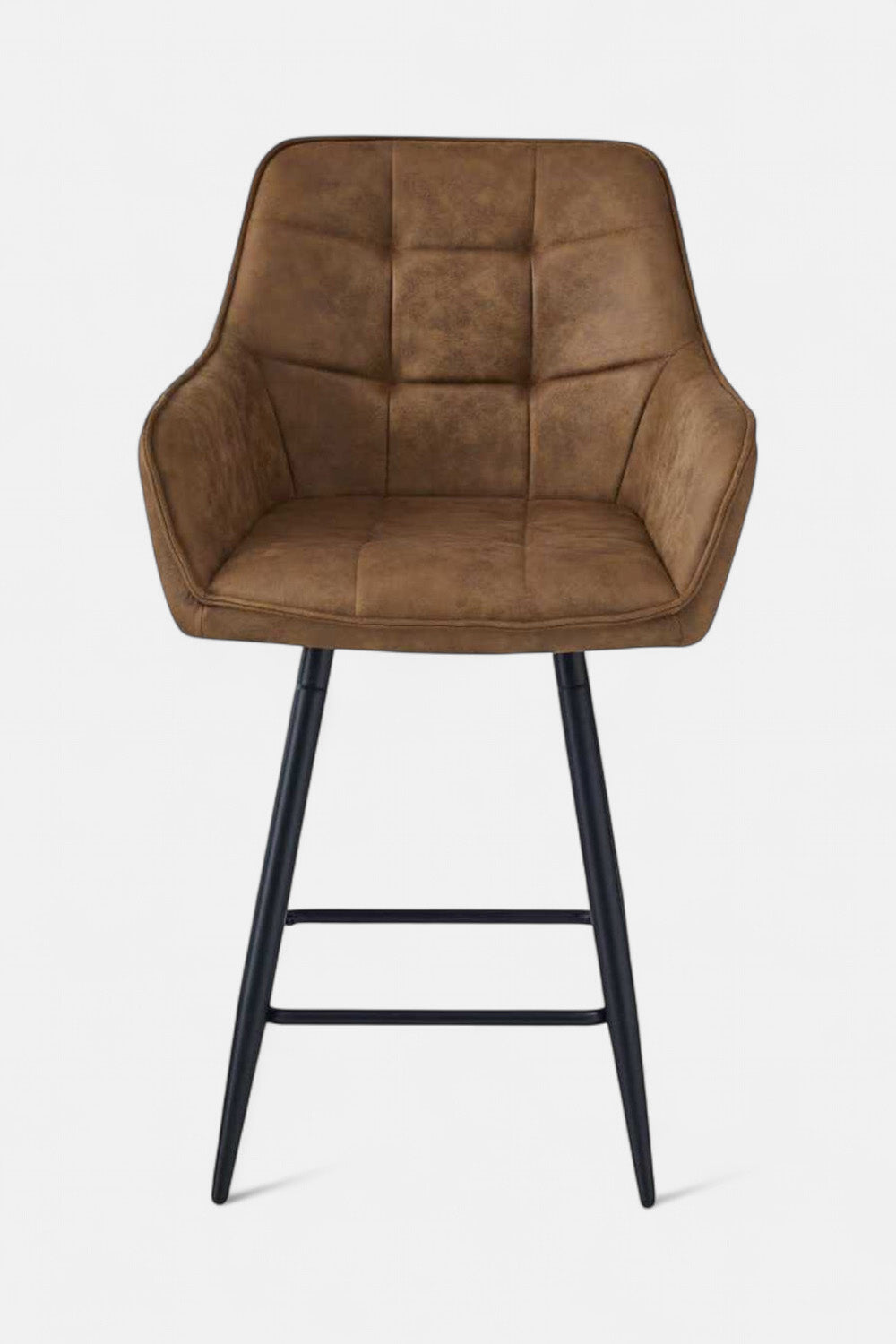 Barkruk New York - Cognac microvezel
