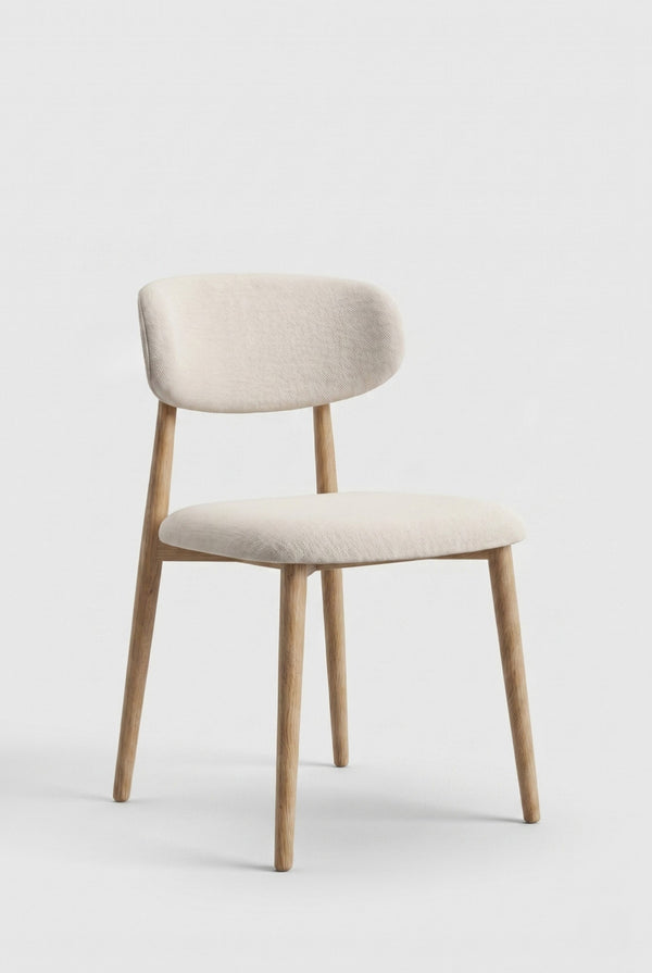 Nordex Esszimmerstuhl - Beige - Beige Metallbeine