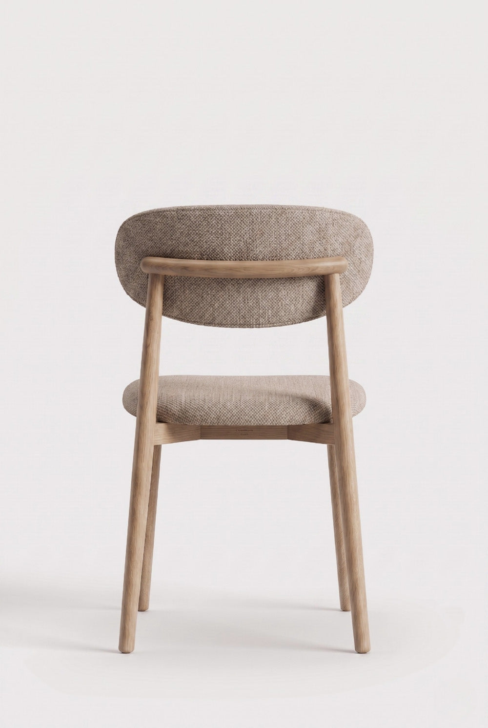 Nordex Eetkamerstoel - Taupe - Beige Metalen Poten