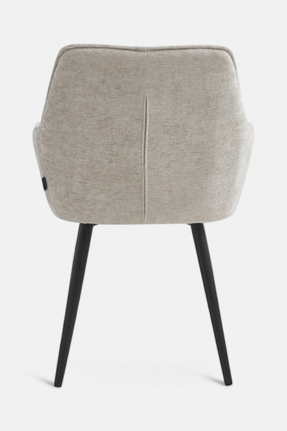 Orlando eetkamerstoel - Beige Chenille